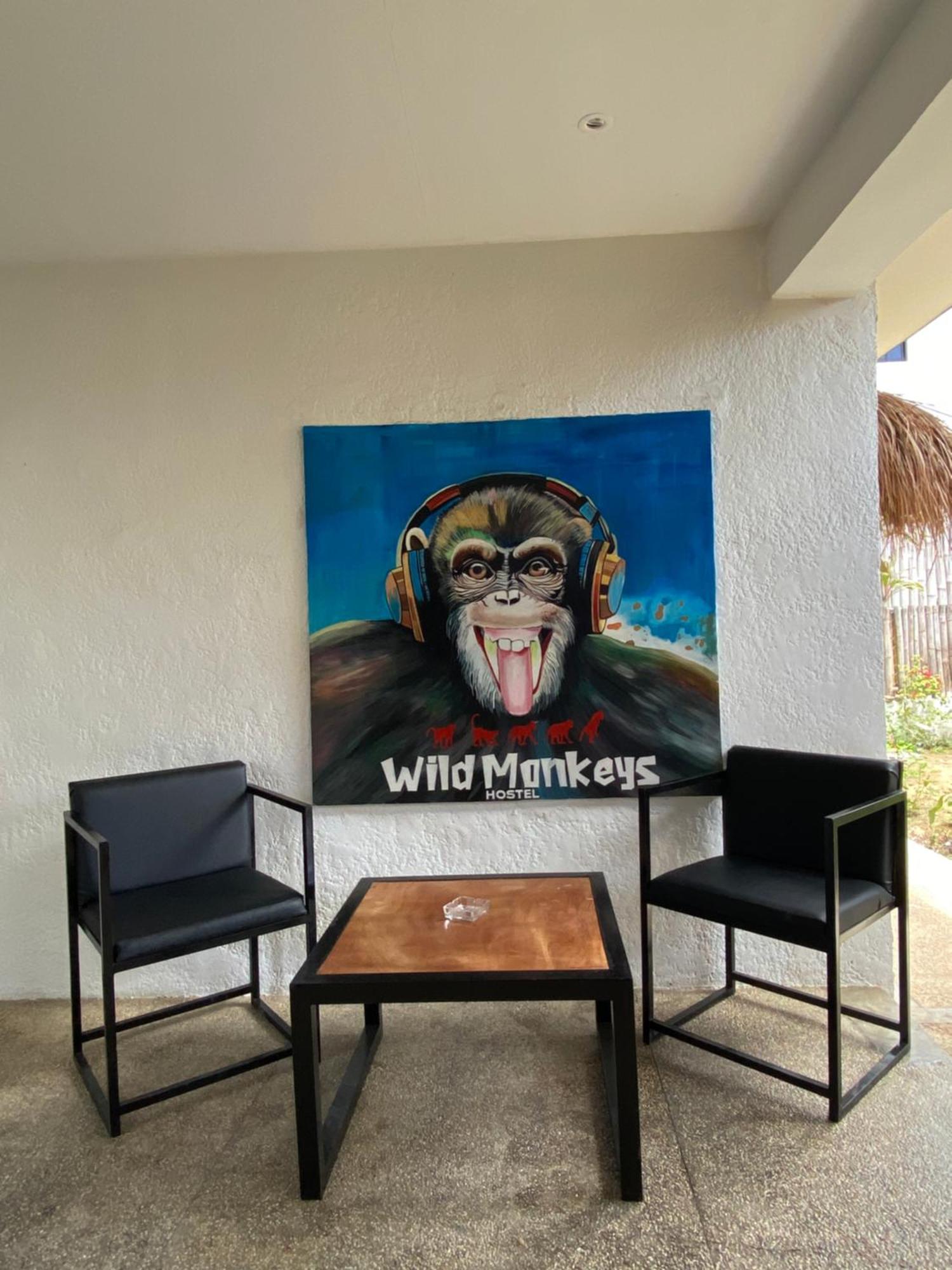 Wild Monkeys Hostel Moalboal Exterior foto